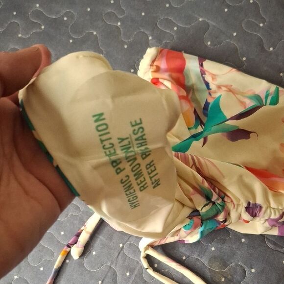Calia Floral High-Waisted Bikini Bottom size XS - Picture 4 of 4